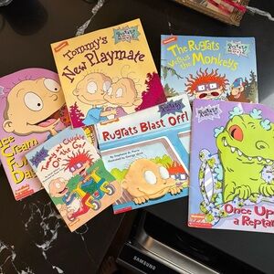 Lot of vintage 6 Nickelodeon Rugrats Storybooks